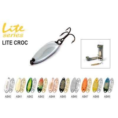 Блесна колебалка Akara Lite Series Lite Croc