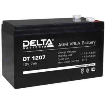 Аккумулятор для эхолота Delta DT 1207