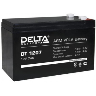 Аккумулятор для эхолота Delta DT 1207
