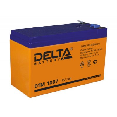 Аккумулятор для эхолота Delta DTM 1207