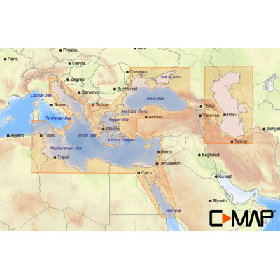 Карта C-MAP MAX-N+ WIDE EM -Y112