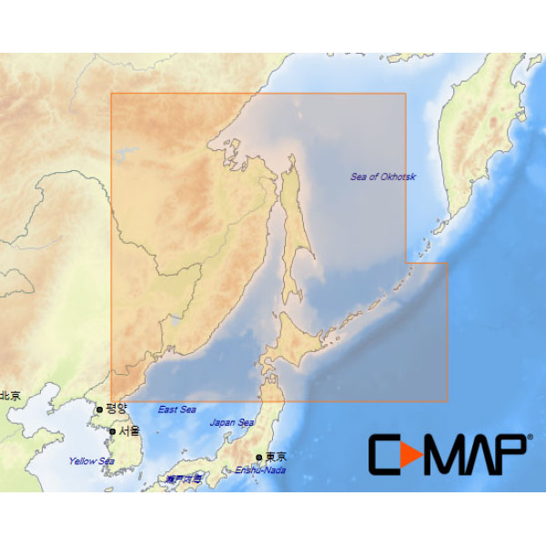 Карта C-MAP MAX-N+ WIDE RS-N207