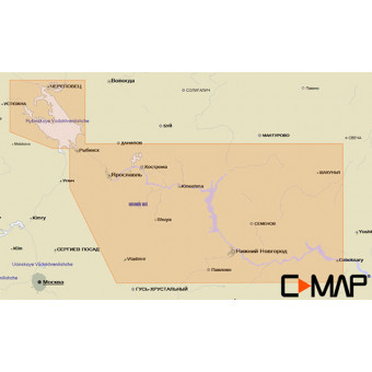 Карта C-MAP MAX-N+ WIDE RS-N214