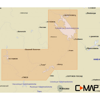 Карта C-MAP MAX-N+ WIDE RS-Y212