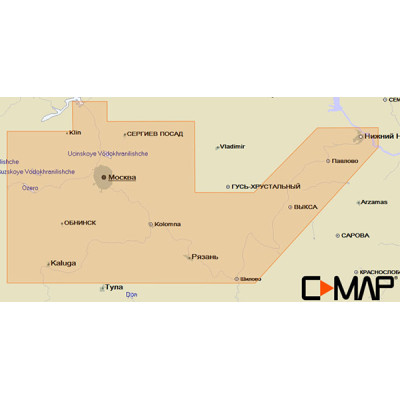 Карта C-MAP MAX-N+ WIDE RS-Y220