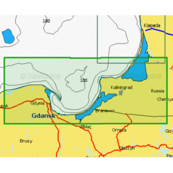 Карта Navionics+ Small 5G337S Калининградская область