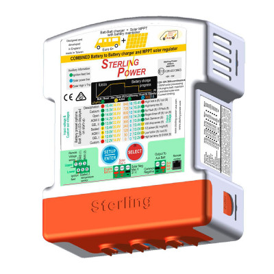 DC-DC зарядное устройство с MPPT контроллером Sterling Power BBS1230 DC-DC зарядное устройство с MPPT контроллером Sterling Power BBS1230