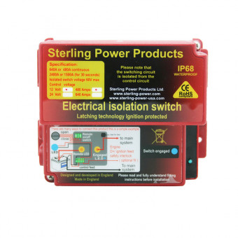 Дистанционный выключатель аккумуляторов Sterling Power ELB12640