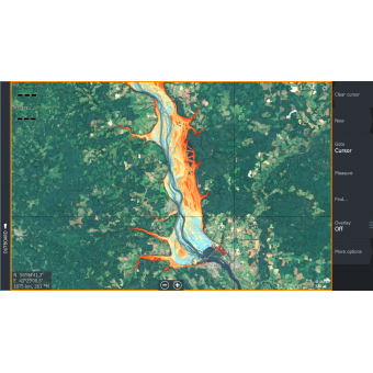 Карта Глубин Glive HD Горьковское водохранилище