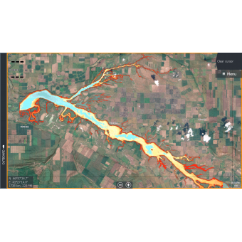 Карта Глубин Glive HD Веселовское водохранилище