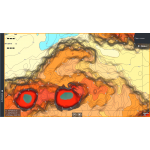 Карта Глубин Glive HD: Веселовское водохранилище
