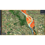 Карта Глубин Glive HD: Волгоградское водохранилище