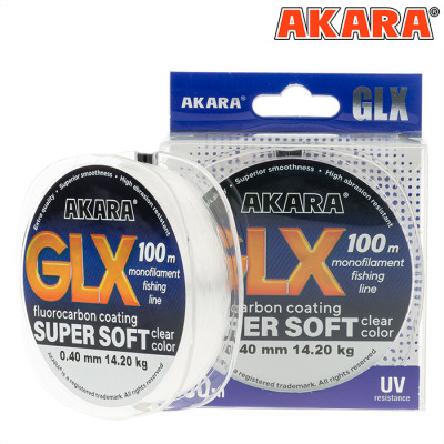 Леска Akara GLX Super Soft 100 м