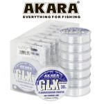 Леска Akara GLX ICE Clear 30 м