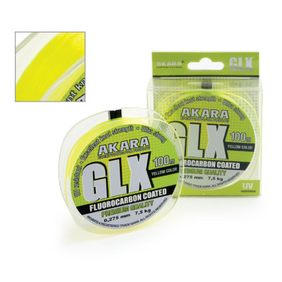 Леска Akara GLX Premium Yellow 100 м
