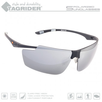 Очки поляризационные Tagrider в чехле N04-27 Gray Mirror
