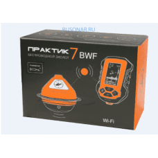 Эхолот Практик 7 BWF Универсал, беспроводной маяк, проводной датчик и блок до 50 м + подарок на выбор