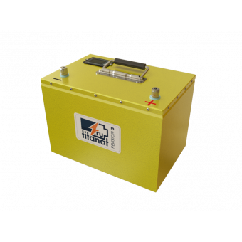 Аккумулятор 12V 104Ah LiFePO4 Защищённый. Сталь.Порошковая окраска.